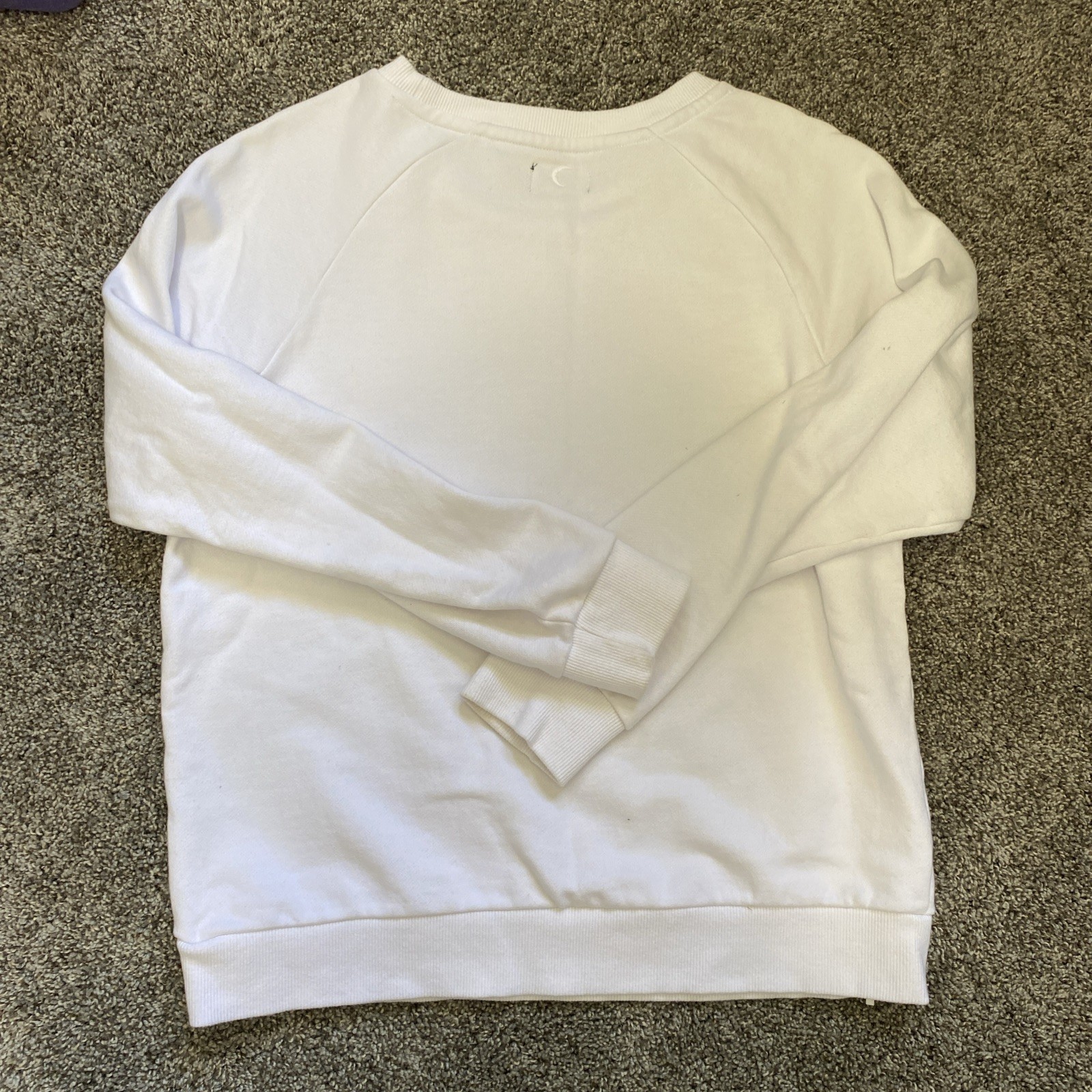 New Zyia Active MOUNTAIN PATCH White SWEATSHIRT s… - image 4