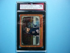 2002/03 TOPPS HERITAGE CHROME PARALLEL HOCKEY CARD #30 ALEXEI YASHIN KSA 10 /667