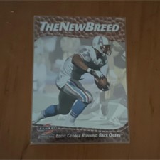 Score 1997 The New Breed Eddie George Houston Oilers Insert #1 Football Card
