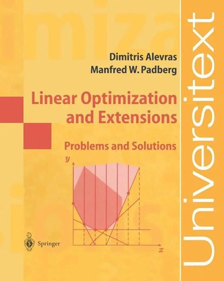 Manfred W. Padberg (u. a.) | Linear Optimization and Extensions | Taschenbuch