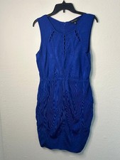 Guess Knit Sleeveless Dress in Royal Blue Size XL