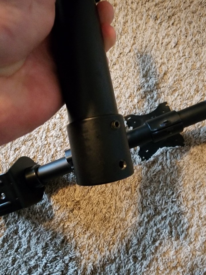 Vivo Dual Monitor Desk Mount Stand - Vertical 2 Screens | eBay