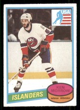 1980-81 O-Pee-Chee #9 Ken Morrow OLY RC