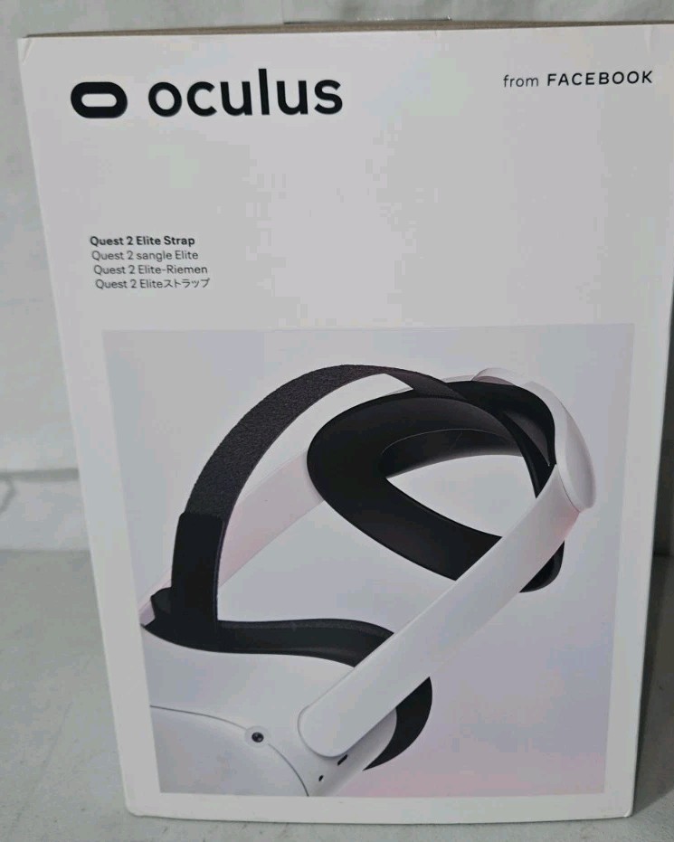 Meta Oculus Quest 2 Elite Strap for VR Headset (301-00375-01) for