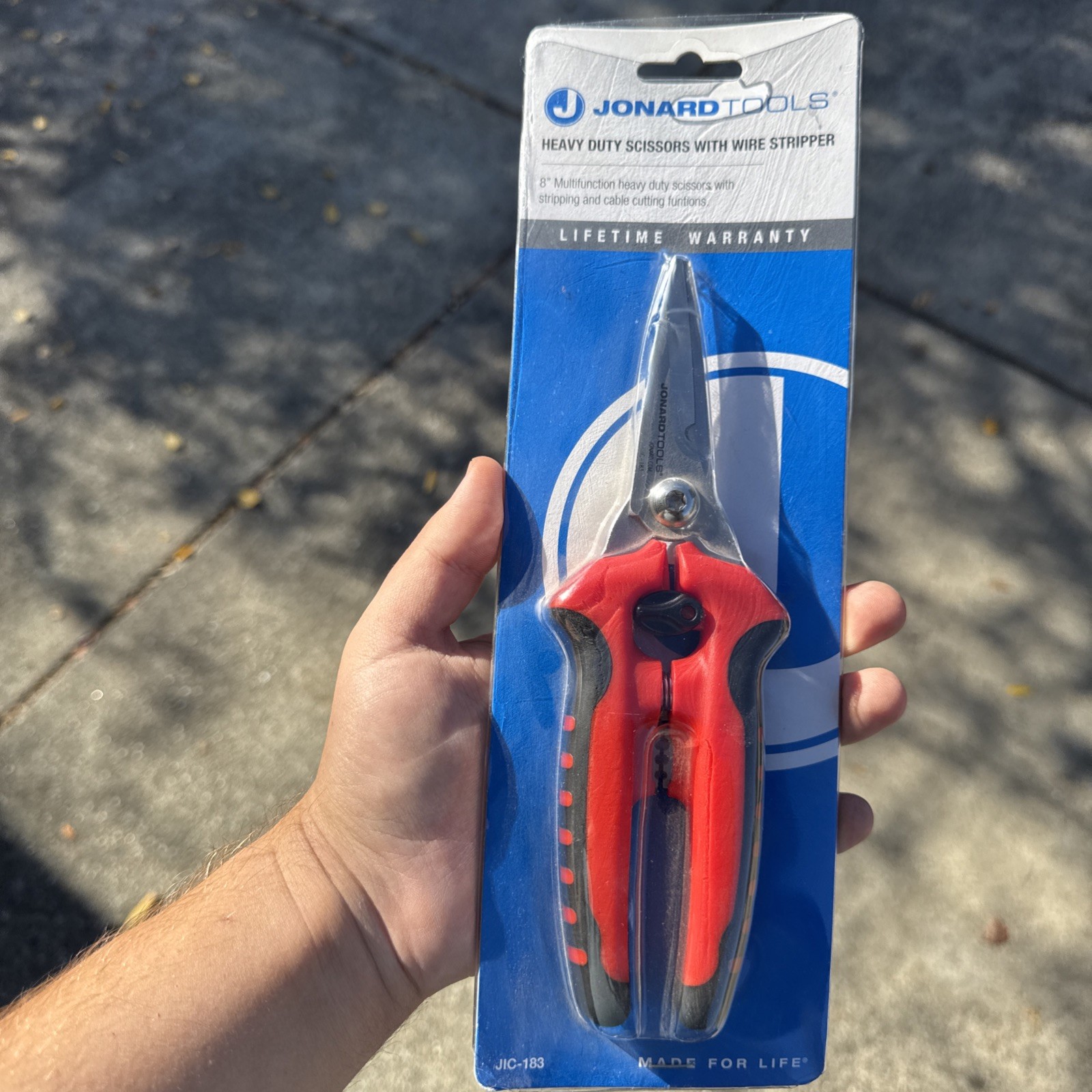 JONARD TOOLS JIC-183 HD Scissor, 1 pcs. 34RP86