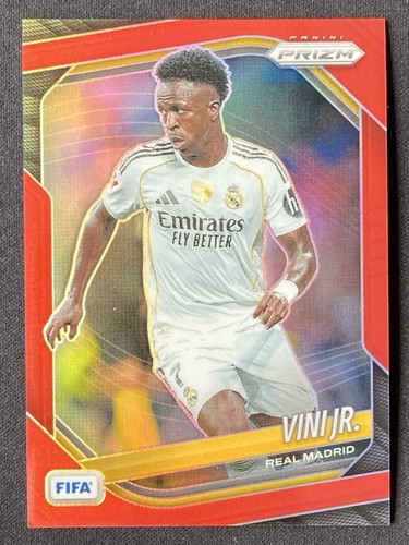 Vini Jr. 2025-26 Panini Prizm FIFA Red Base /149 #179