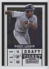 2017 Contenders Draft Picks Variation Ticket 12/99 Barry Larkin (Running) #2 1s6