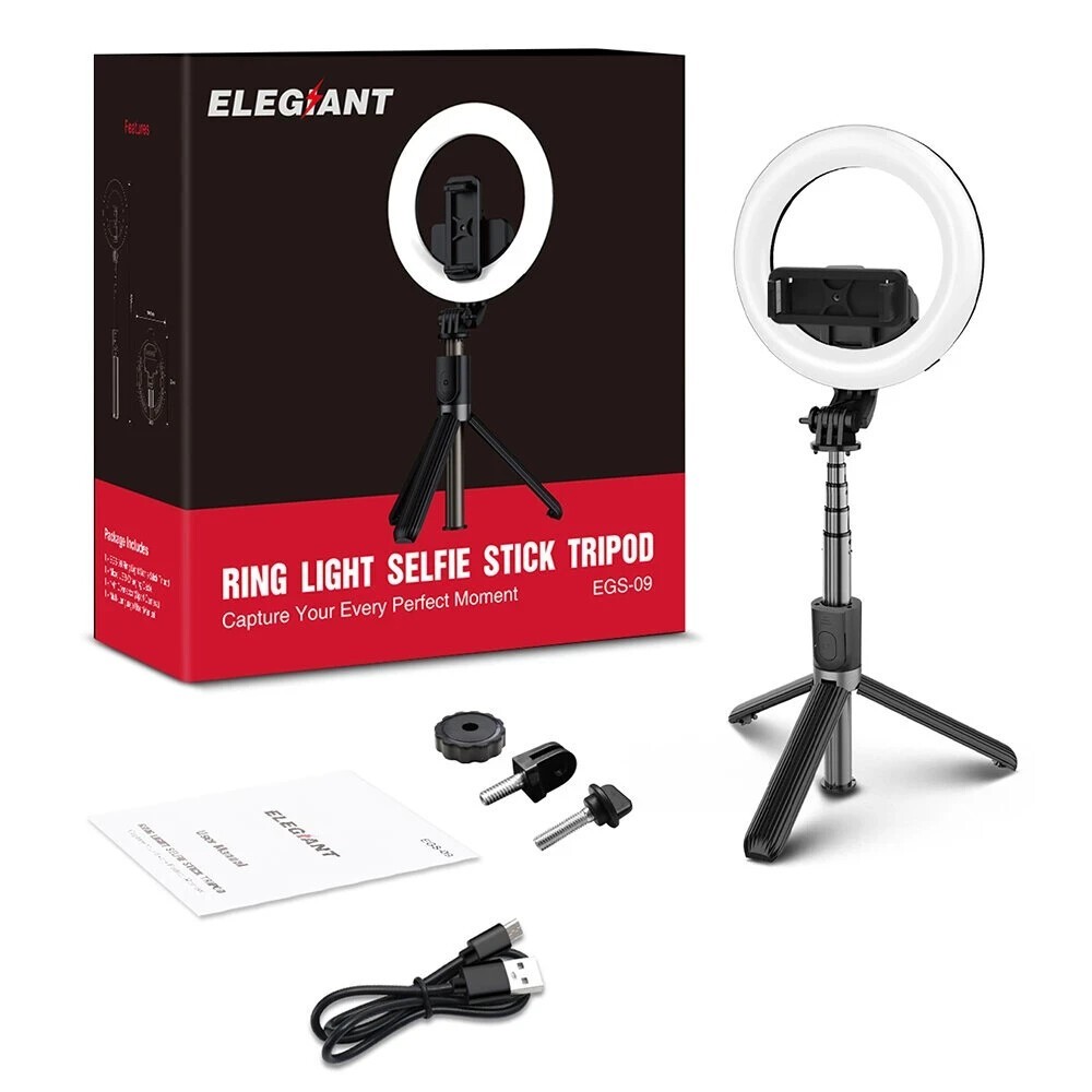 Tripod Target Selfie Ring Light Heyday Tripod Selfie Stick With