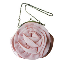 Avon Handbag ~ Pink Corsage Bag with detachable chain strap