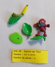 Kinder - insecte sur fleur - K00 48 - sans BPZ