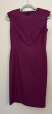 Ann Taylor Dark Pink Sheath Dress Size 2