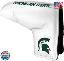 Team Golf NCAA White Blade Putter Cover Magnetic Closure Fits Most