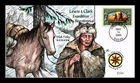 DR JIM STAMPS US COVER LEWIS & CLARK BICENTENNIAL FDC COLLINS HAND PAINTED