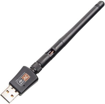  Portable WLAN Adapter,WiFi Stick 600Mbps Mini Dual Band 2.4GHz / 5GHz Wireless