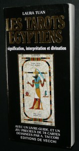 Détails Sur Livre De Cartes Oracle Cartomancie Livre Guide Tarots Egyptiens Laura Tuan - 