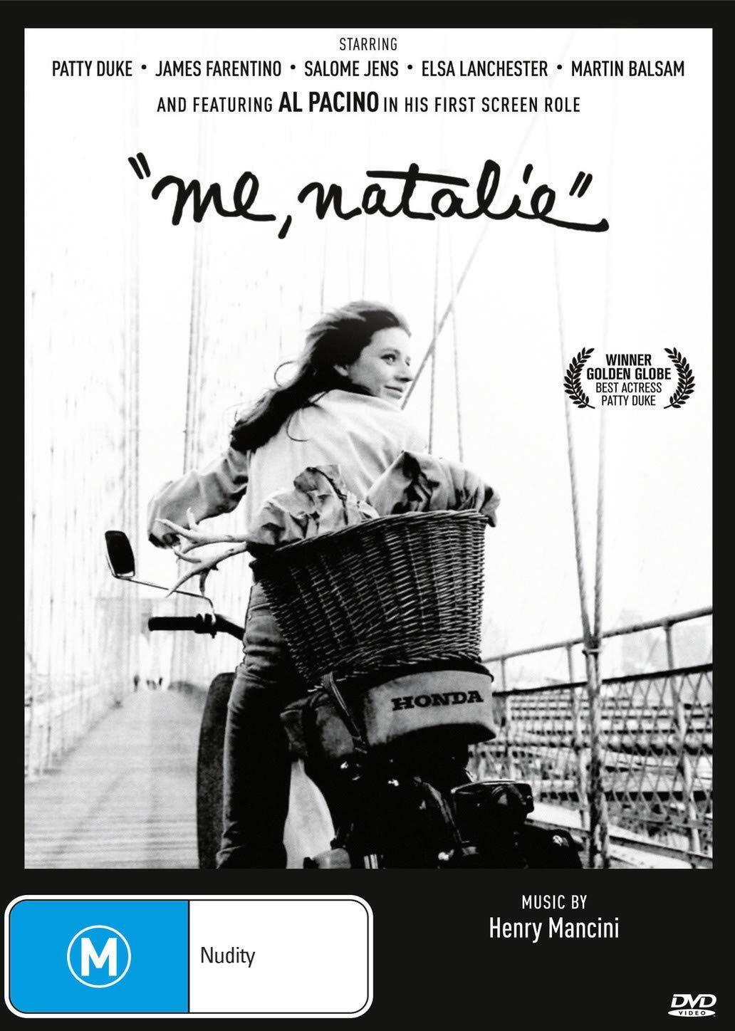 Me, Natalie (DVD) Martin Balsam Al Pacino Patty Duke James Farentino
