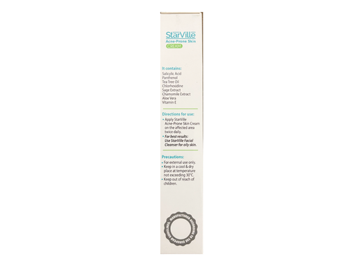60g. StarVille Acne Porne Skin Cream for Oily Skin 2.11oz. - Picture 6 of 12