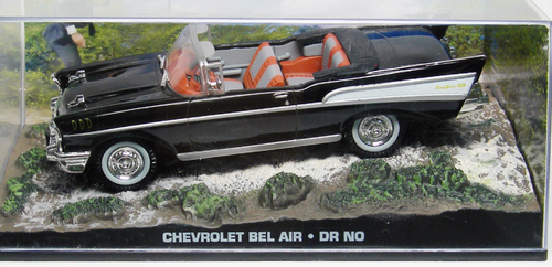 Chevrolet Bel Air Dr. No 1:43 James Bond Diecast #33 Magazine - Picture 5 of 5