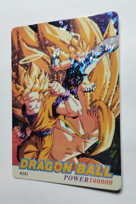 1999 DRAGON BALL Z Card #181 SON GOKU SSJ2 VEGETA SSJ2 GOGETA SSJ