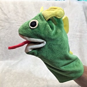 baby einstein green dragon puppet