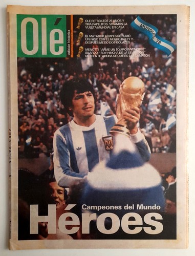 Carte Football Daniel Passarella - Argentine WC 1978 / River Plate (Onze Mondial 1994) - TB