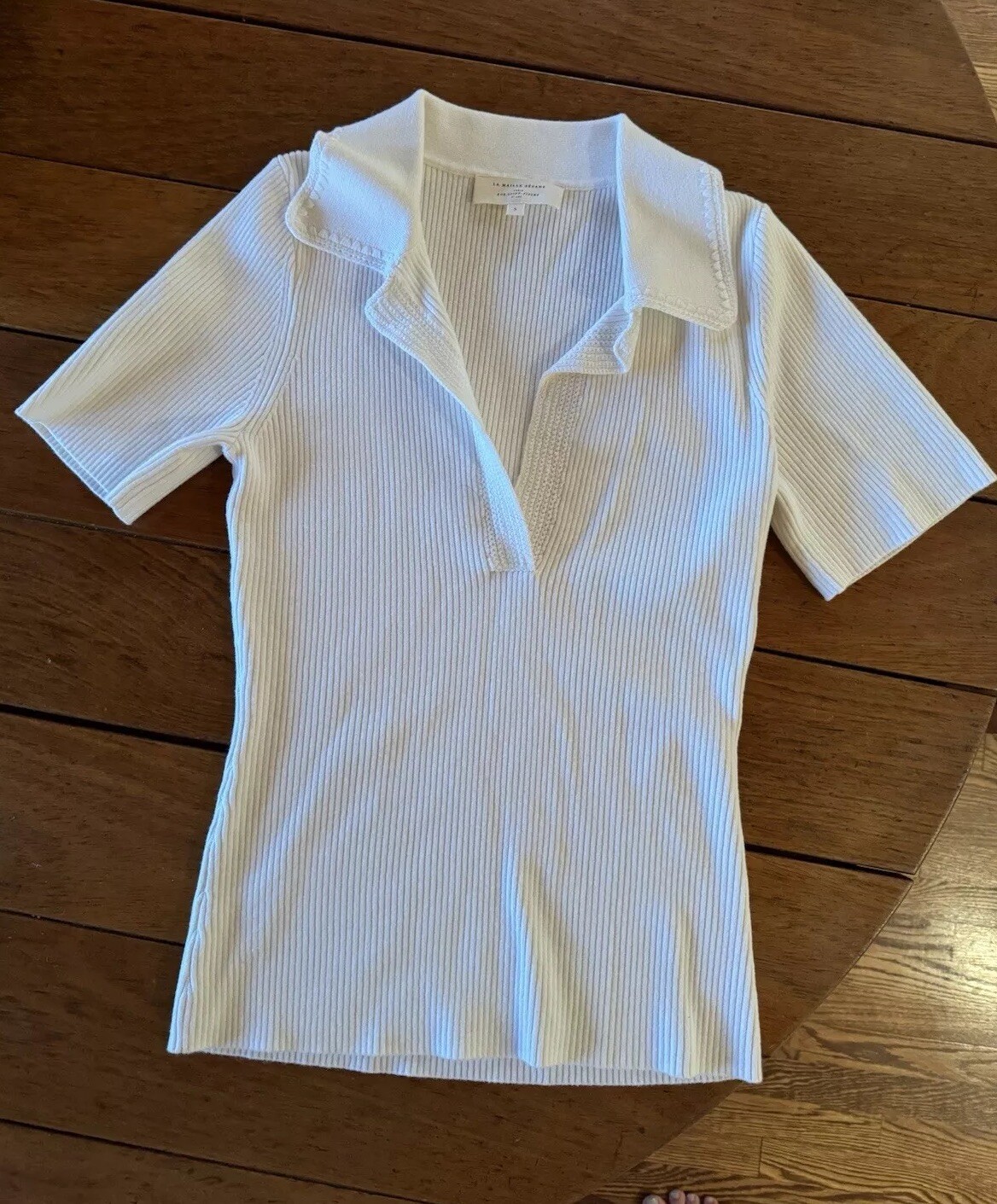 Brand New Sezane Eloy Jumper Ecru Small, Sold Out image 4
