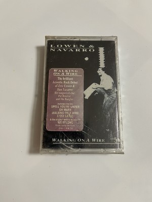 Lowen & Navarro Walking on a Wire Cassette Tape 1990 NEW Sealed