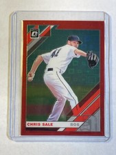 2019 Panini Donruss Optic Red Pandora Prizm #ed /99 - #102 Chris Sale