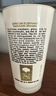Vintage 1970’s AAZPA African Elephant (2 of 5 in animal set) plastic cup — photo 2