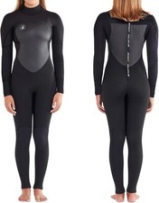 BODY GLOVE Women's 3/2 EOS GBS Back-Zip Wetsuit - BLK - Size 9/10 - NWT
