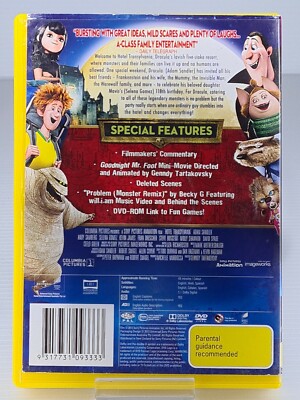 Hotel Transylvania DVD Adam Sandler Fran Drescher Steve Buscemi