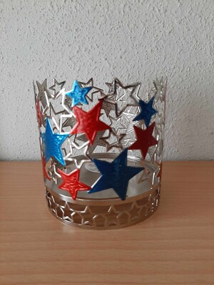 Bath and Body Works 3 Docht Kerzenhalter Stars