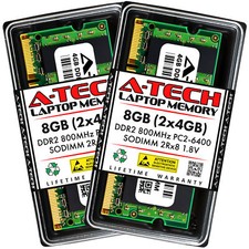 8GB 2x4GB PC2-6400S HP Pavilion Dv4-2016La dv4-2020ca Dv6-1130Tx Memory RAM