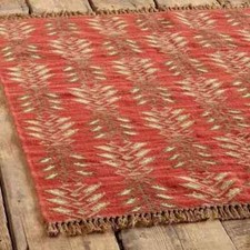 Hand Woven Jute Wool Home Decor Rug Reversible Living Room Kilim Carpet Rugs