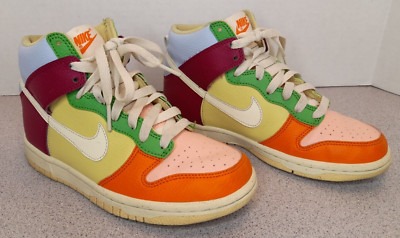 Nike Dunk High NN Youth  Size 3.5Y WMNS 5 Dynamic Berry/Coconut Milk DZ5638-500