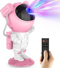 Astronaut Galaxy Projector Night Light with Color Changing/Remote Control Pink 