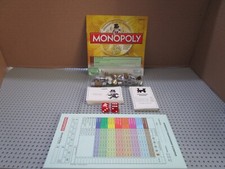 VINTAGE MONOPOLY CHAMPIONSHIP EDITION DICE,HOUSE,HOTELS,DEEDS,BOOK,CARDS-VGC