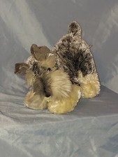 Schnauzer Aurora Flopsies DOG Stuffed Animal 12"
