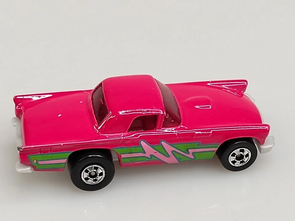 1977 HOT WHEELS 1957 '57 Red T-BIRD Toy Car Malaysia Real Riders - Image 4 of 4