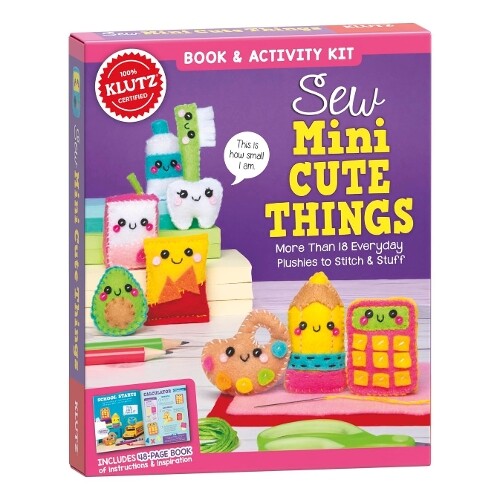 Editors of Klutz Sew Mini Cute Things (Copertina rigida) Klutz