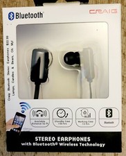 CRAIG Bluetooth Stereo Headphones-New In Box