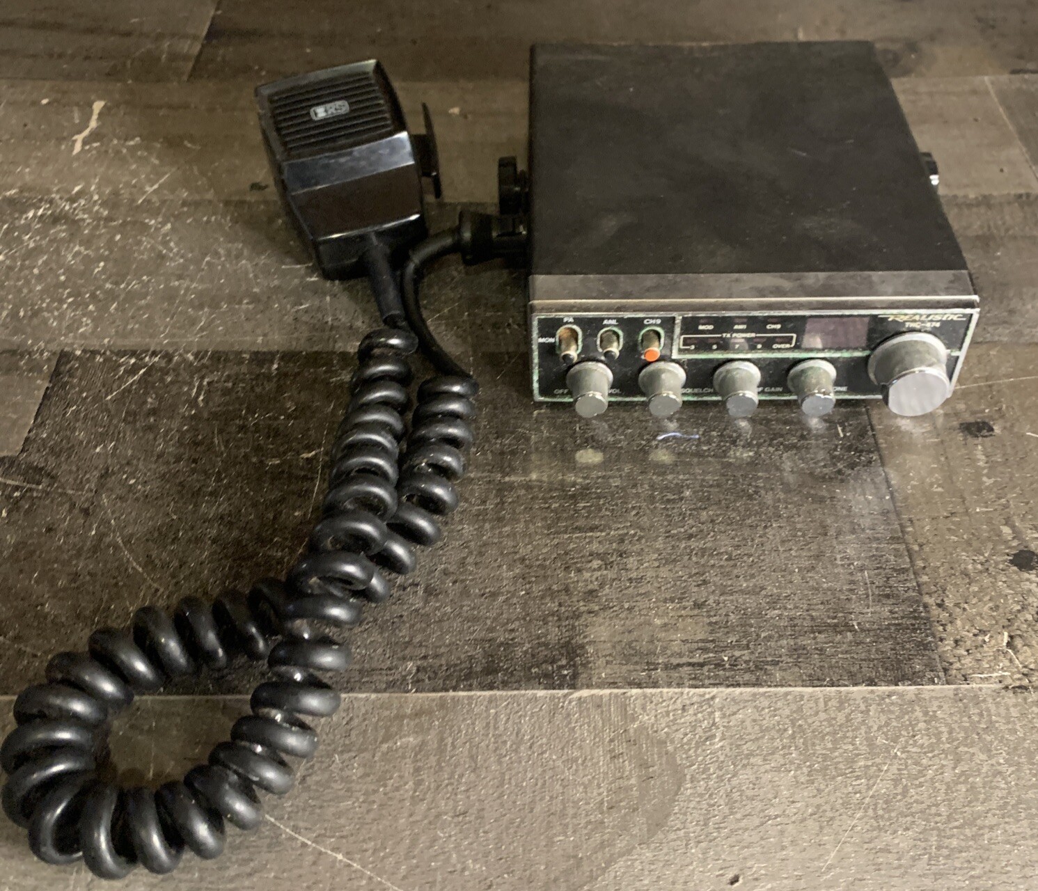 Vintage Realistic TRC474 40 CH AM CB Mobile Radio UNTESTED eBay