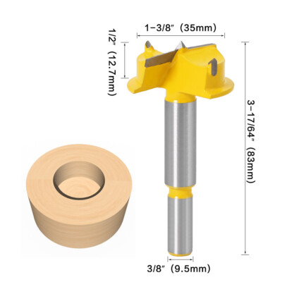 Ø35mm Forstnerbohrer Lochscharnierschneider zum Bohren für Holz PVC