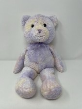 Vintage Animal Alley Pastel Purple  Yellow Tie Dye 15  Plush Teddy Bear
