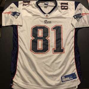 Randy Moss New England Patriots Jersey White Xl Nfl Football Rare Sports Ebay