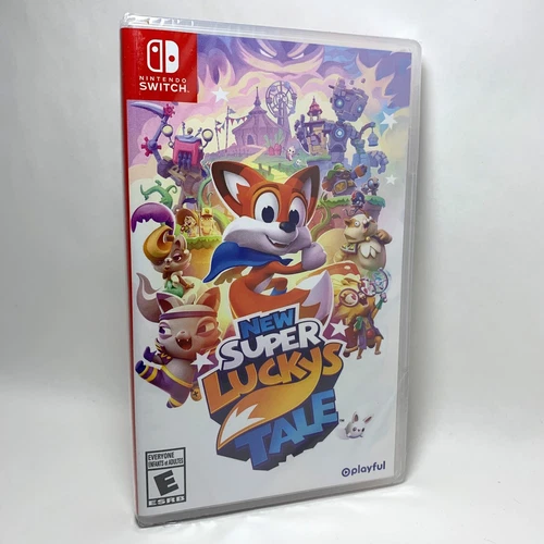 New Super Lucky's Tale (on-cartridge version) - Nintendo Switch (New, Sealed)