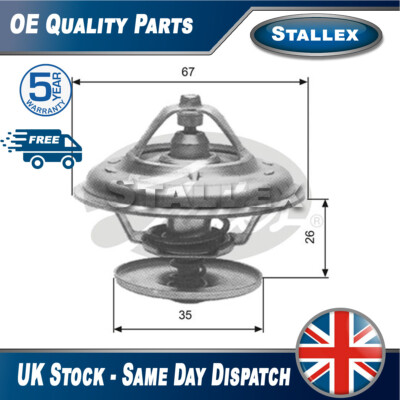 Fits BMW 3 Series 5 7 Vauxhall Omega Porsche Cayenne Thermostat Coolant Stallex