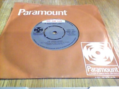 LYN CHRISTOPHER 1st PARAMOUNT PROMO EMI UK 45 1973 KISS GENE SIMMONS FUNK ROCK