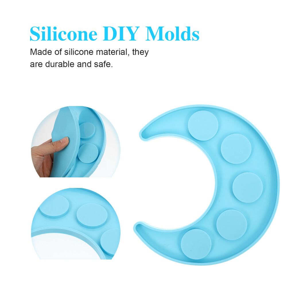 Silica Gel Wine Glass Candle Holder Mold Rack Crystal Drop Molds eBay