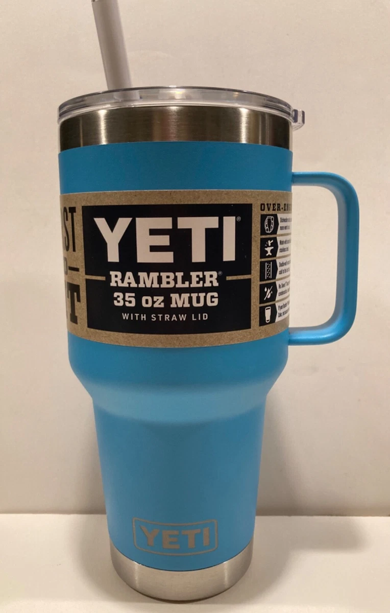 Yeti 35 oz. Rambler Straw Mug Black